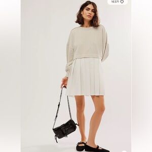 Off White Oversized Free People Dress